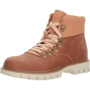 Caterpillar Womens Size 7.5 Tan Crux Mountaineering Inspired Leather Ankle Boots